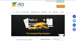 Desktop Screenshot of aidfuelcards.co.uk